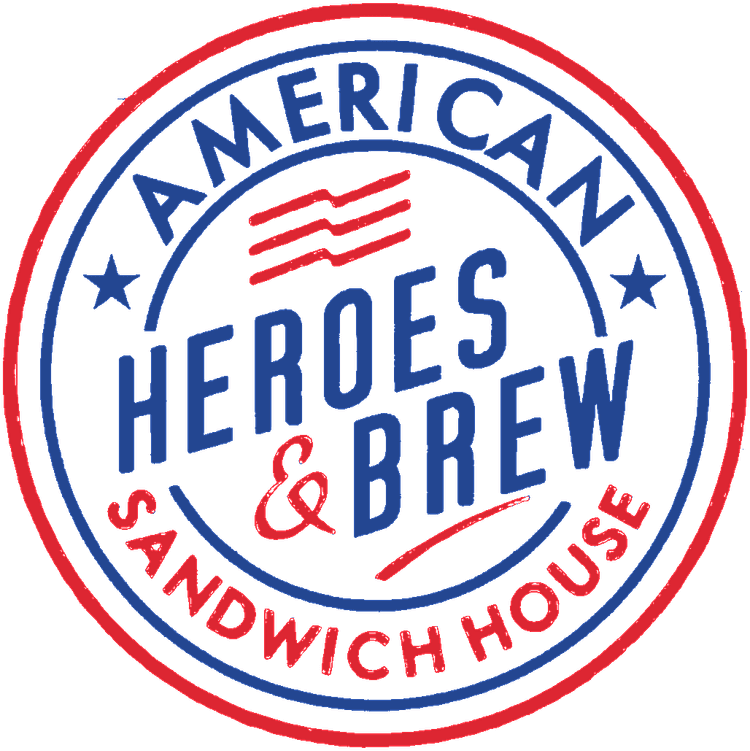 American Heroes & Brew logo